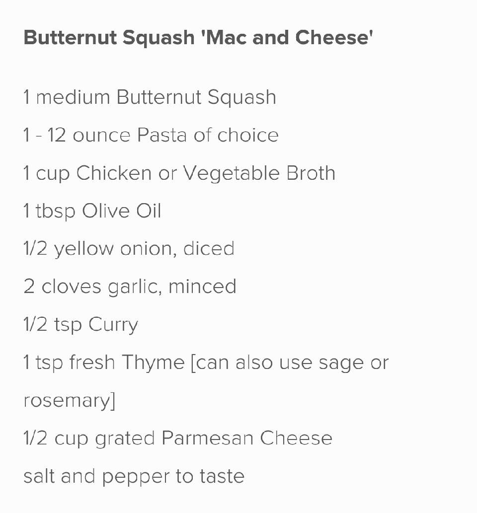 Butternut Squash Mac n Cheese - perfect for toddlers!