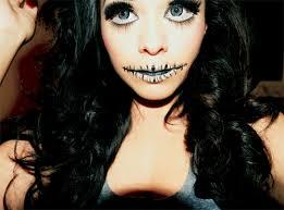 20 Creepy But Cool Halloween Makeup Ideas! #Halloweentip