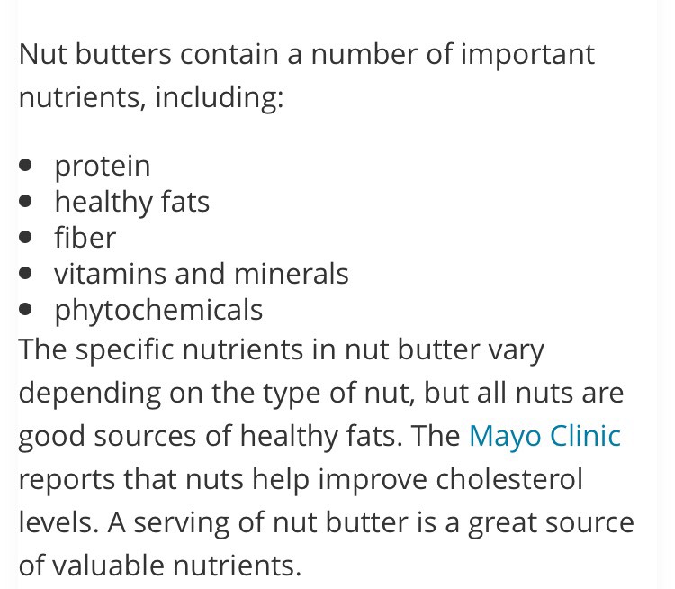 Benefits Of Nut Butter #summervibes