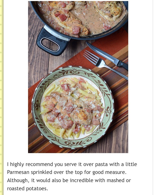 Skillet Herbed Chicken And Tomatoes