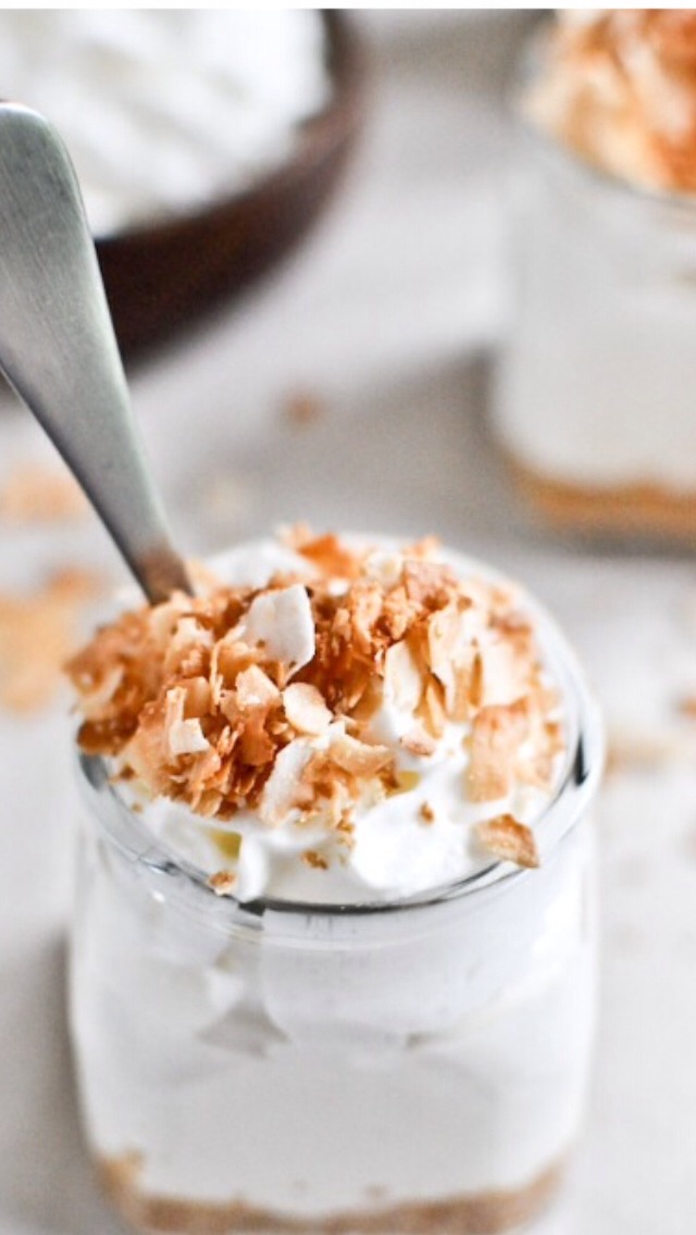 No-bake Cocoanut Cream Cheesecake
