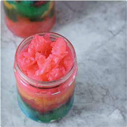 14. Shower Jellies

Make your shower even more relaxing with these jellies that add a bit of color to the mix and suds up real nice to make bathtime fun. A great scent also helps, and these are something you’ll find yourself making again and again if you make them just once.