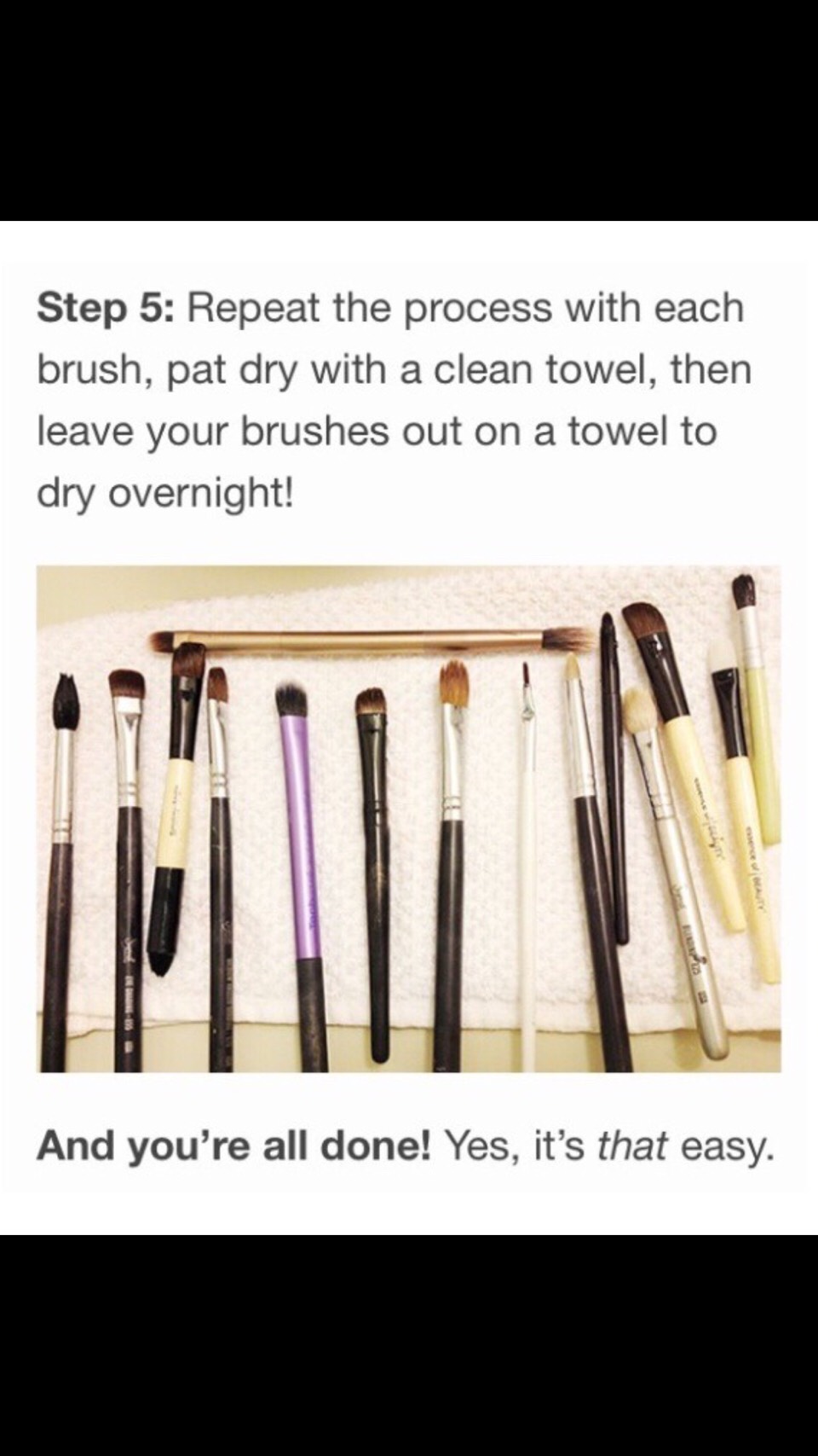 How to Clean your Makeup Brushes!