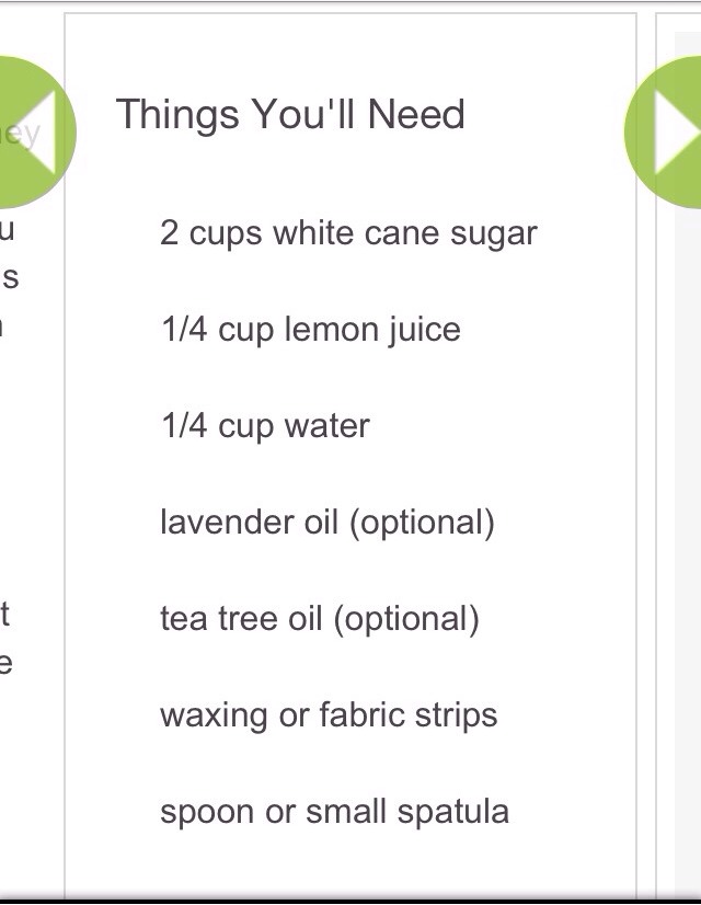 How To Get Of Body Hair With Sugar 