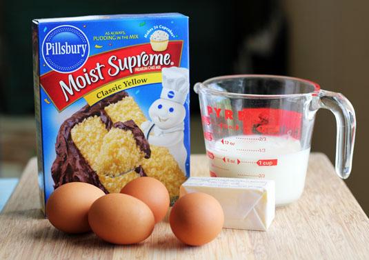 5. Make cake from a cake mix taste like a homemade treat.