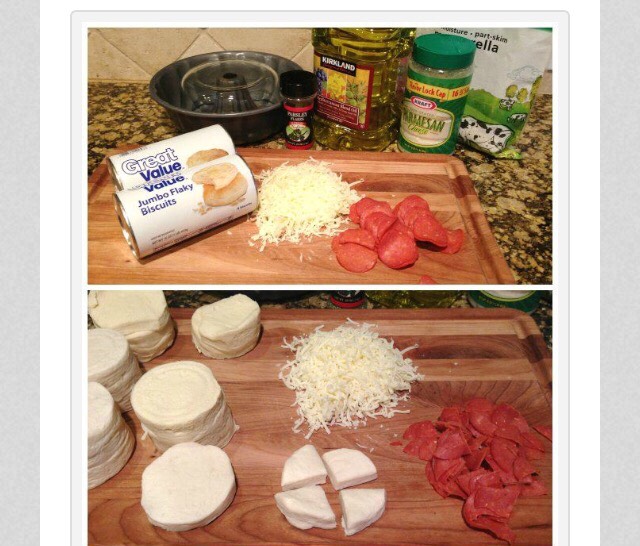 EASY PULL APART PIZZA BREAD