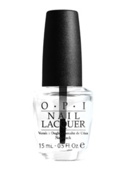 Then you are going to put the garlic in any clear nail polish you have