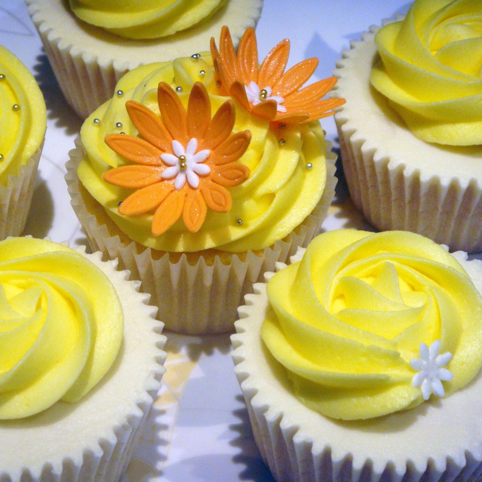 For yellow cupcakes use whole vanilla milk
