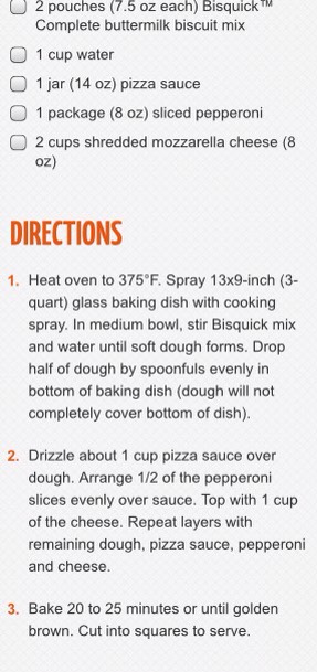 4 ingredient pizza bake #tipit