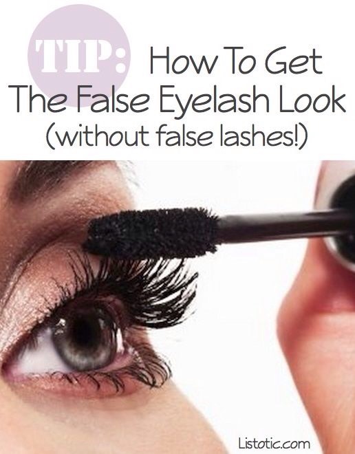 12. The False Eyelash Look
False lashes can be a pain, not to mention time consuming! Here are a few ways to get the look without the hassle: