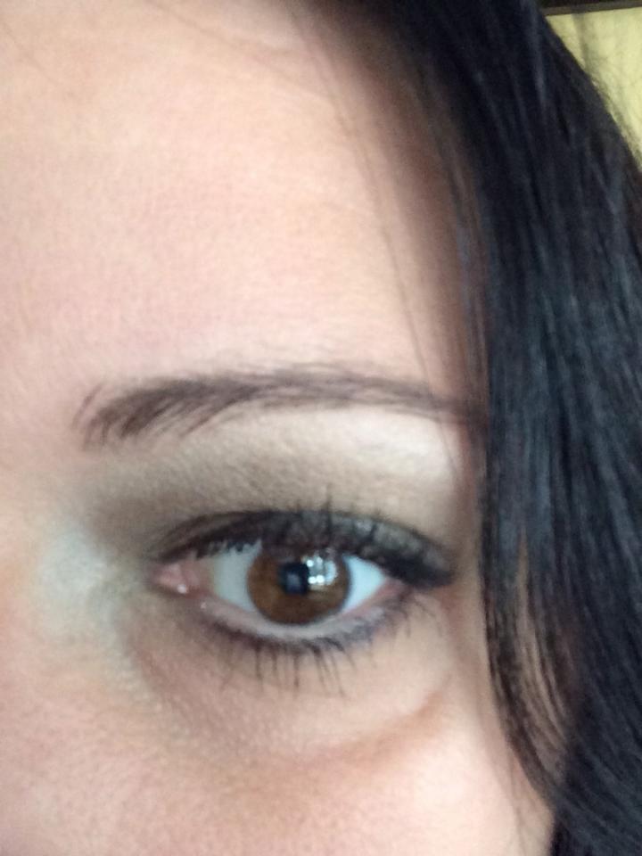 Green And Brown Smokey Eye