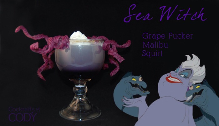 Disney Character Inspired Drinks