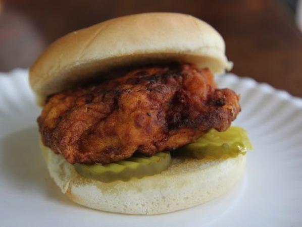 #4 Chick-Fil-A Sandwich

What you'll need: buns, sliced pickle, and some freshly fried spiced chicken. We recommend that you buy your biscuits.