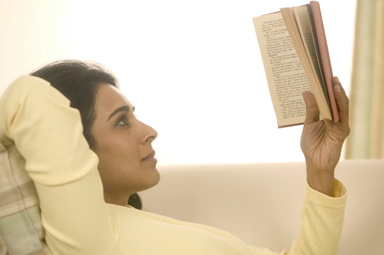 Reading a good story: we all have tried to read before bed to fall asleep, but then ironically you can't put the book down. My recommendation is to get a book on an interesting topic, such as astronomy. Then you can learn before bed, which we all know puts us to sleep.