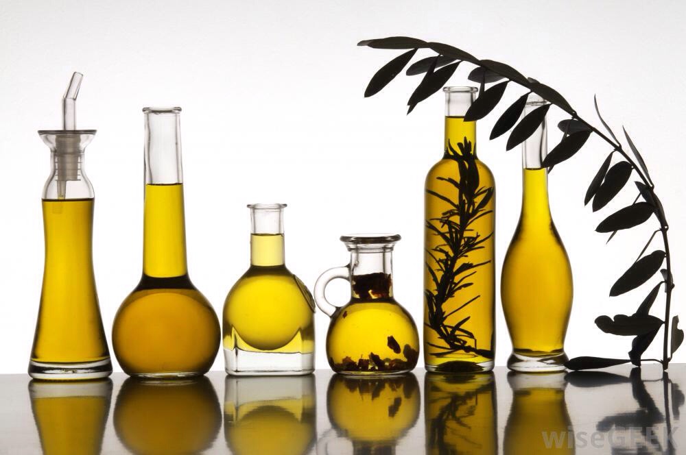 People who have frizzy hair or split ends can massage their locks with lightly warmed olive oil