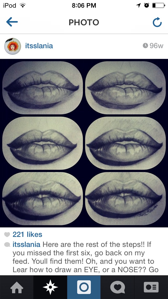 How To Draw Noses, Eyes, Hair, And Lips