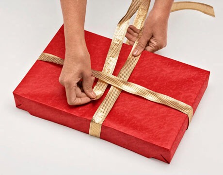 And Finally wrapping/guessing presents.