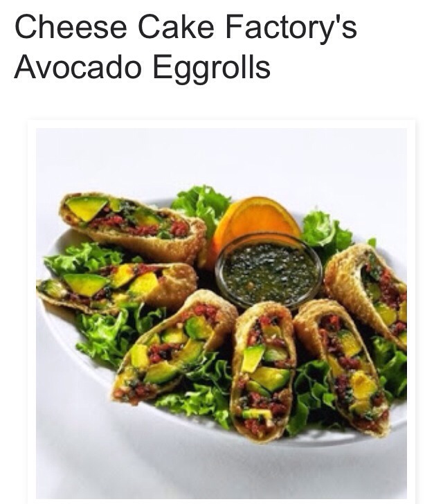 💞 Cheesecake Factory's Avocado Egg roll Recipe - Yumm 💞