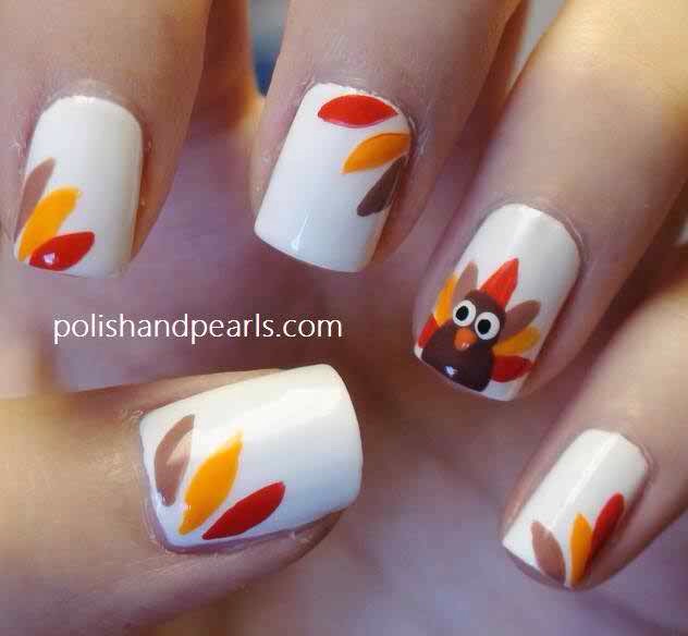 Fun Nail Art For Fall #fallnails