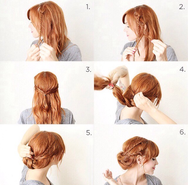 9 Cute Hair Styles Anyone Can Do In 2 Minutes Or Less. 