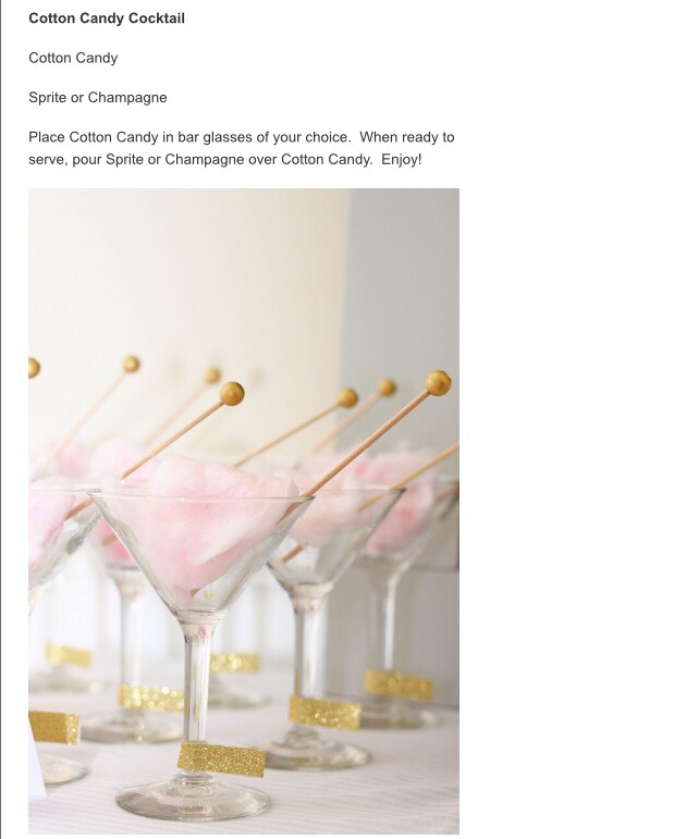Cotton Candy Cocktail 💖