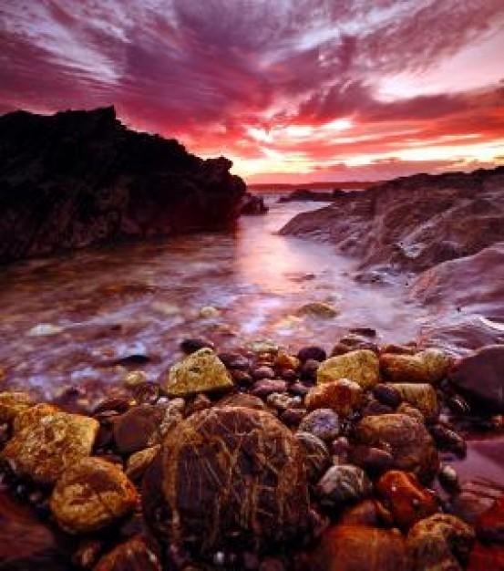 When shooting landscapes, include the foreground. Landscape photos always tend to look better and more interesting if there's something in the foreground - even if it's just a few rocks or patterns in the sand when shooting the sea.