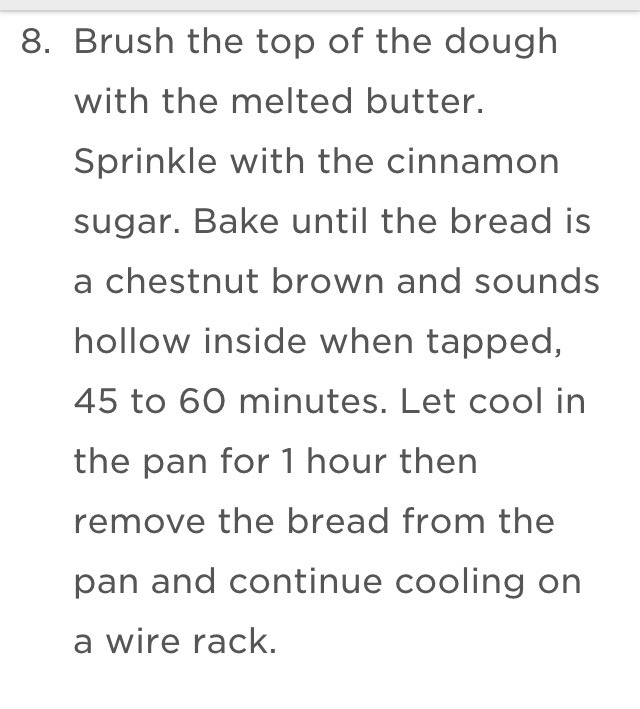 Cinnamon Swirl Bread 