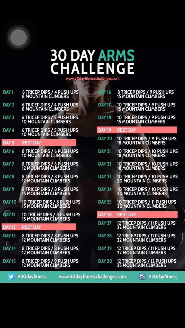 30 Day Challenge Workouts