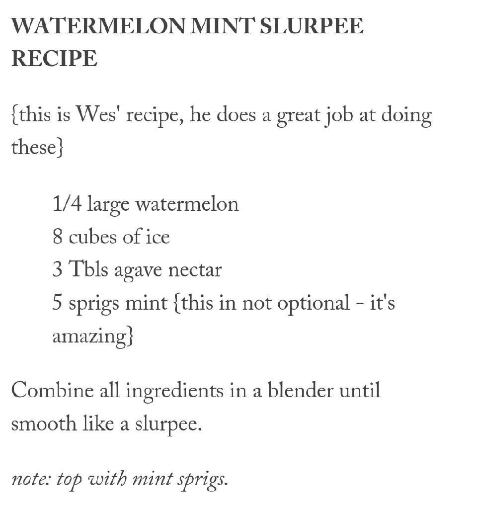 Homemade Slurpees!