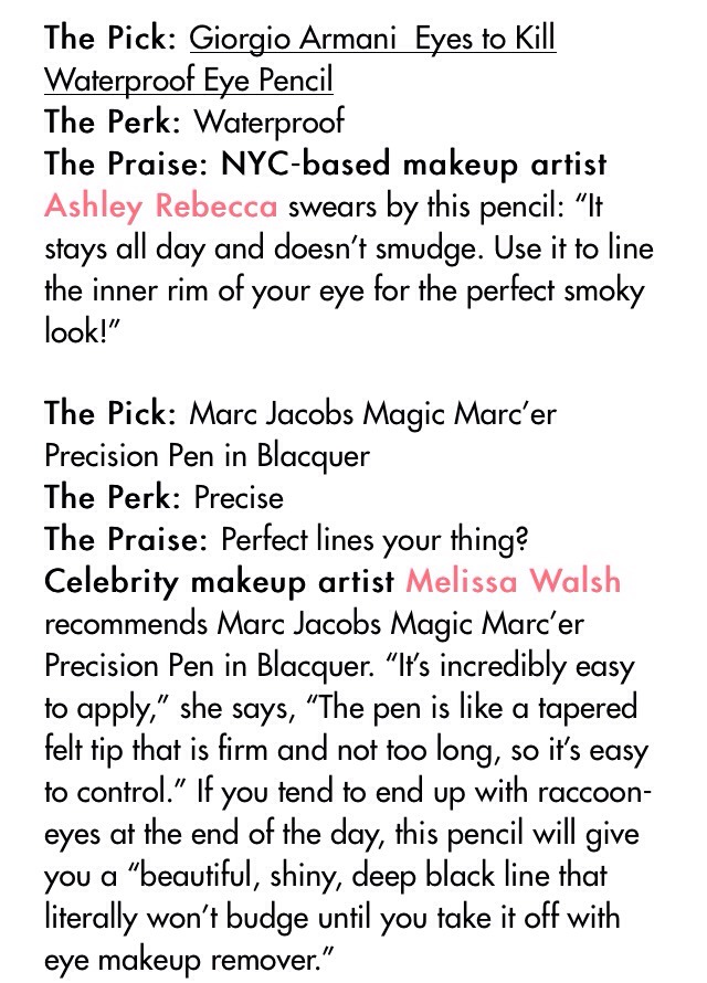 Black Eyeliners The Pros Swear By