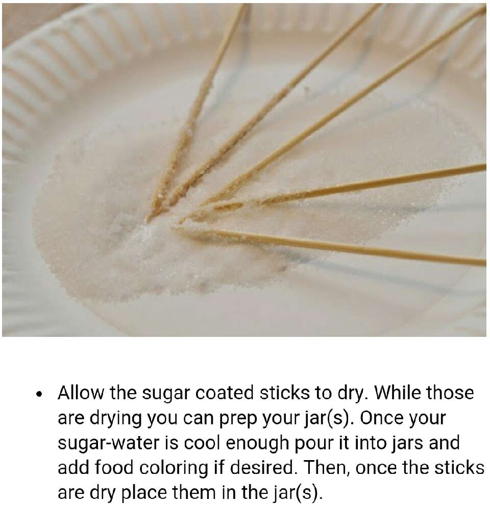 Rock Candy Experiment