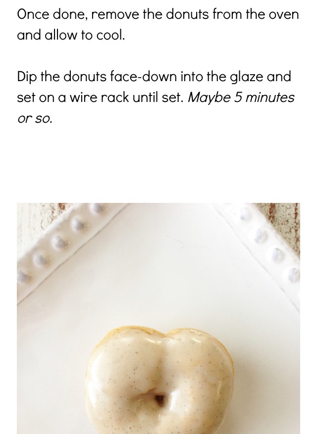 ✨💥 Skinny Vanilla Bean Donuts💥✨😋👌
