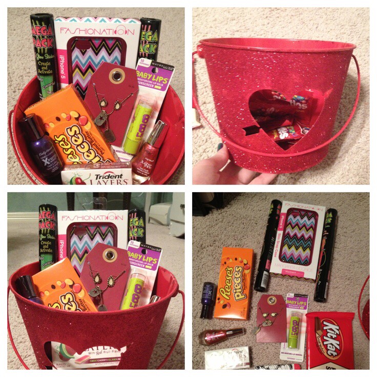 Get another bucket and fill it with some things they like! Simple!