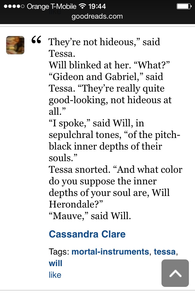 Adorable Mortal Instruments Quotes ❤️