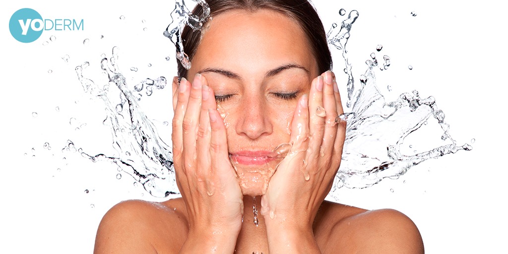 wash your face in the morning and at nigt