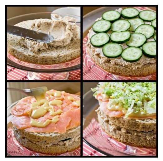 ⚡️Sandwich Cake!-Easy Steps W/Pictures!⚡️