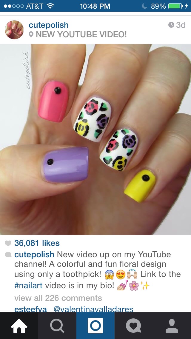 Adorable Nail Art And Polish