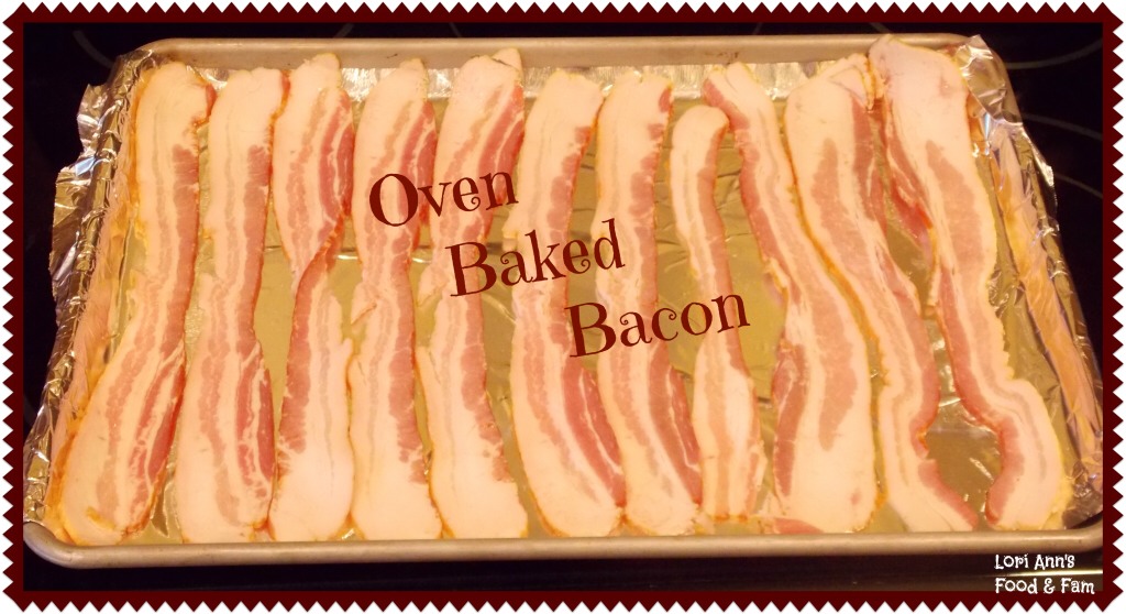 Baked your bacon on cookie sheets lined with wax paper or foil to your desired crispness.
