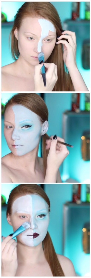 Nightmare Before Christmas Tutorial #HalloweenTip 🎃