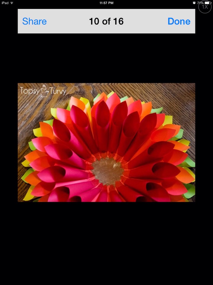 How To Make A Paper Wreath #tipit