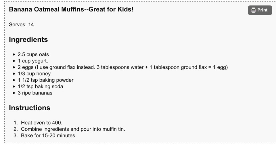 Best Banana Oatmeal Muffins #SpringForward