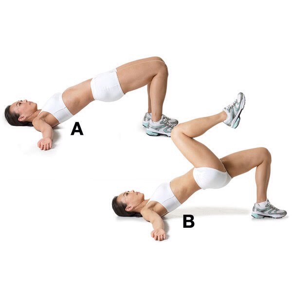 MOVE 3
Basic Workout: Glute Bridge March