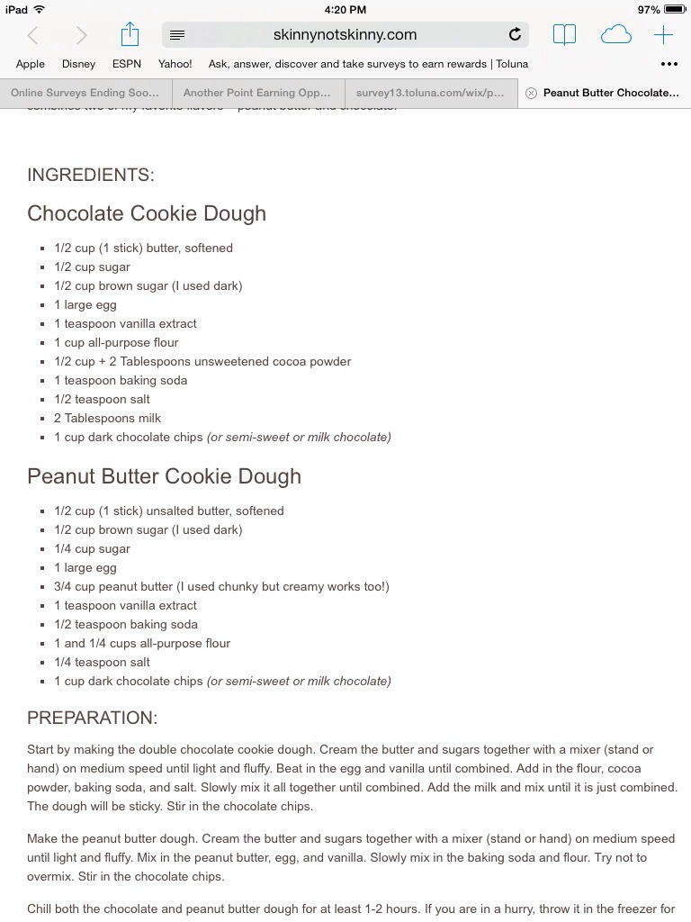 Peanut Butter Chocolate Chip Cookies