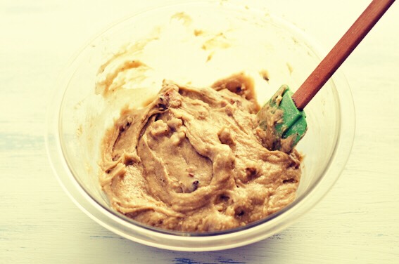 Preheat your oven to 350 degrees F

In a bowl, combine bananas, sugar, eggs, and oil. Mix until they are well combined.