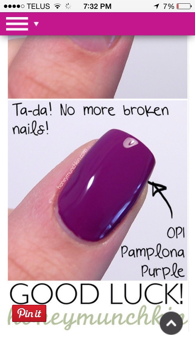 Fix Ur Broken Nail 😃