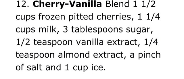 Smoothie Recipes 