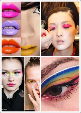 Feel free to go wild with color this spring/summer bright, bold, neon....eyeliner, eyeshadow...it doesn't matter.