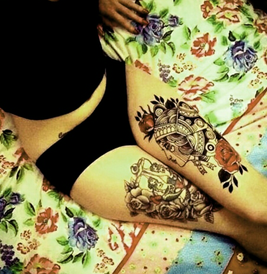 Beautiful Thigh Tattoos!!!!