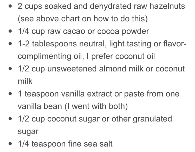 Homemade Nutella Recipe