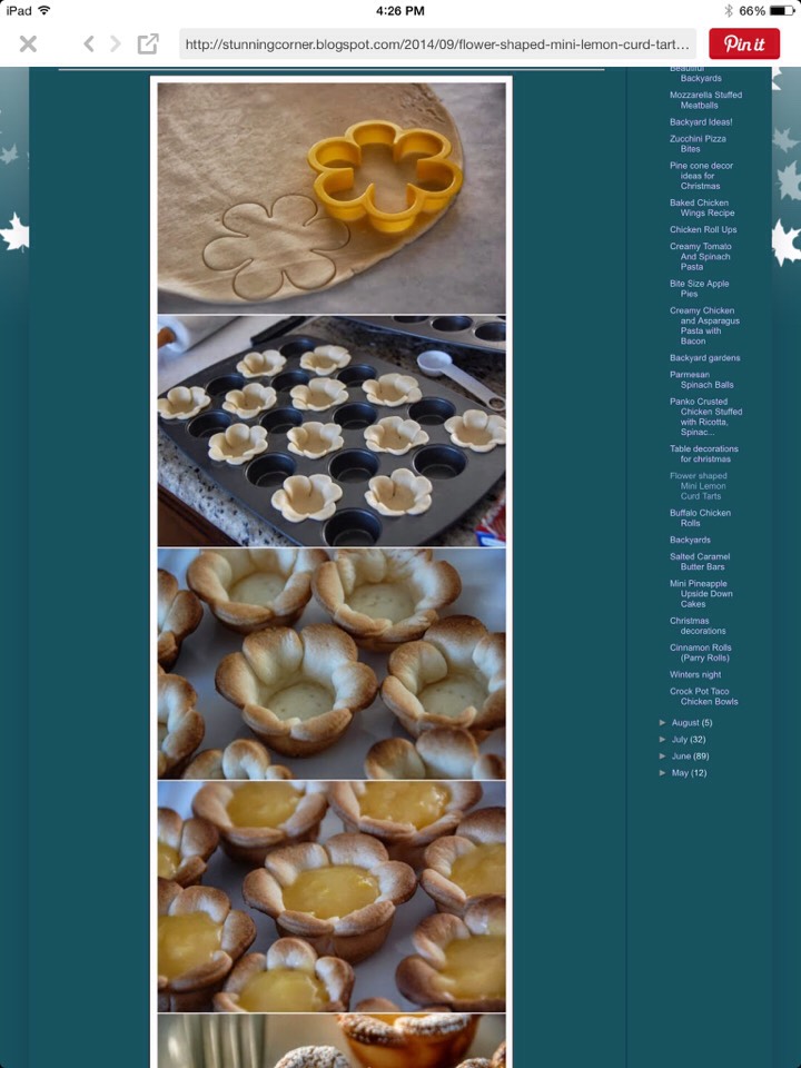 Mini Lemon Tarts